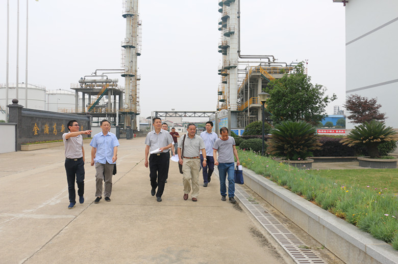 6月5日，市重點(diǎn)辦調(diào)研組組長、市政府黨組成員、副廳級(jí)干部張益民來我公司考察調(diào)研