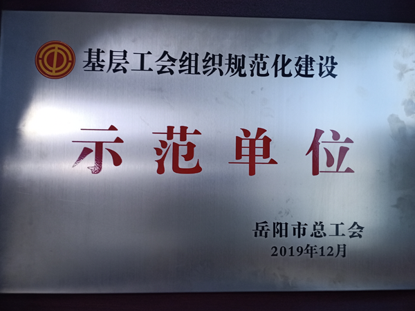 規(guī)范化建設(shè)示范單位